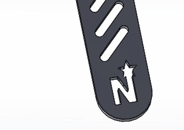 Rendering of the North Star 4000. A new tool that started out as a tiling tool. This tool is versatile and strong and has many applications! 